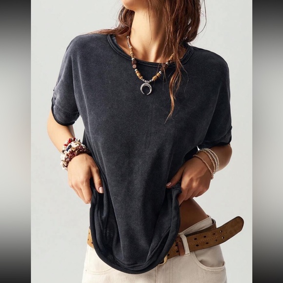 Boho butterfly cutout cotton blouse - Picture 3 of 7